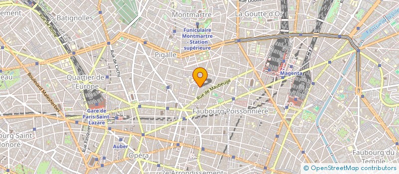 localisation de l'entreprise TEMPERANCE  PARIS