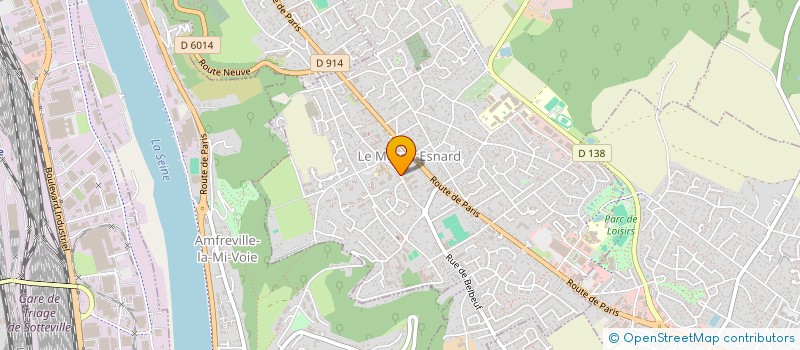 localisation de l'entreprise TEMPERANTIA  LE MESNIL-ESNARD