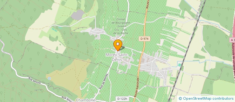 localisation de l'entreprise TEMPETE  MOREY-SAINT-DENIS