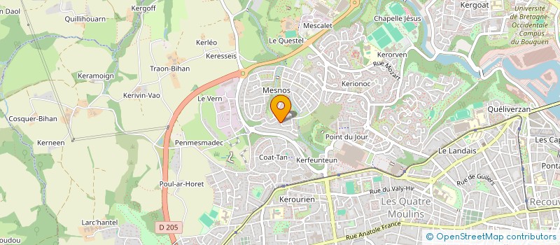 localisation de l'entreprise TEMPETE DU VIETNAM à BREST
