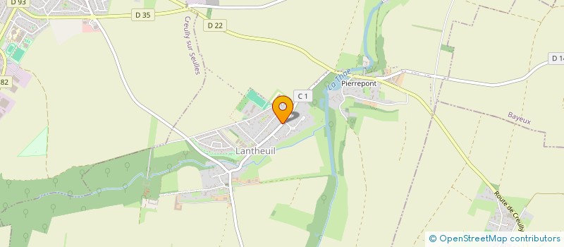 localisation de l'entreprise TEMPETE PRODUCTION  PONTS SUR SEULLES