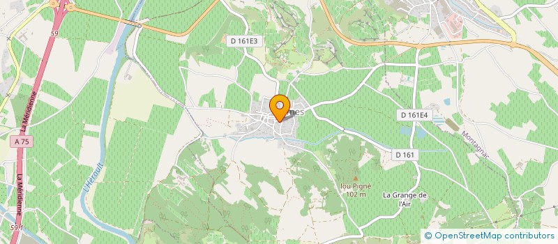 localisation de l'entreprise TEMPEWO  AUMES