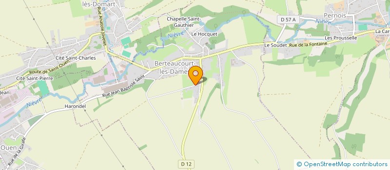 localisation de l'entreprise TEMPEZ  BERTEAUCOURT-LES-DAMES