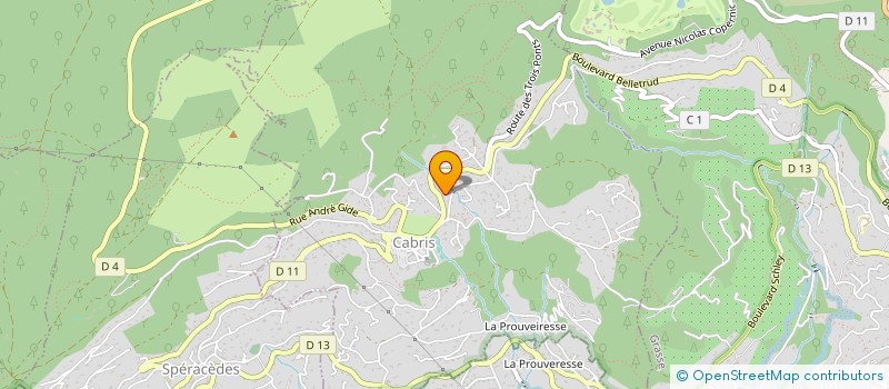 localisation de l'entreprise TEMPLARI DI KALISTE  CABRIS