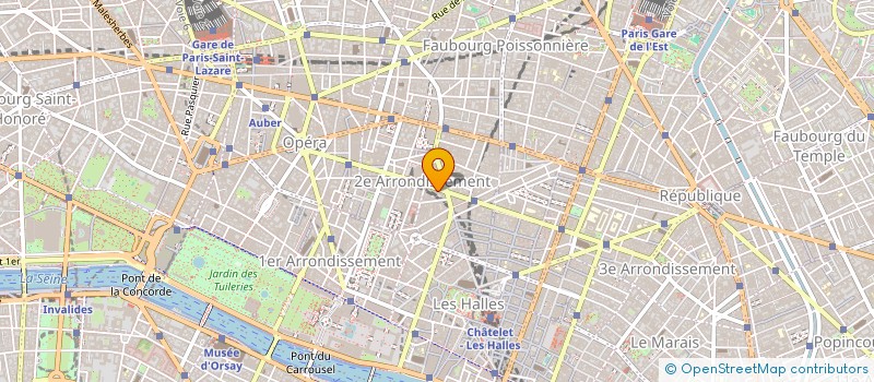 localisation de l'entreprise TEMPLATE SOFTWARE SA à PARIS