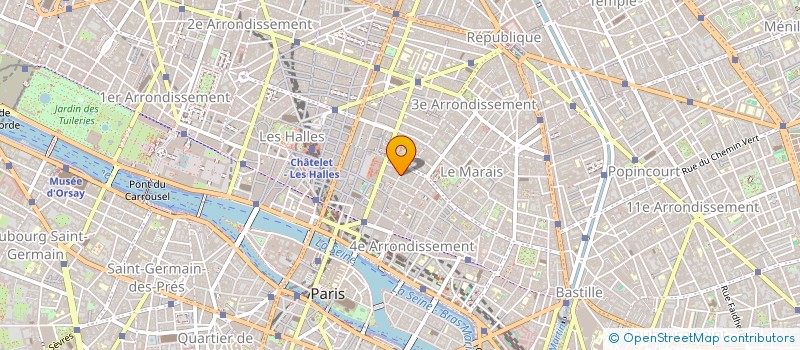 localisation de l'entreprise TEMPLE 57 à PARIS