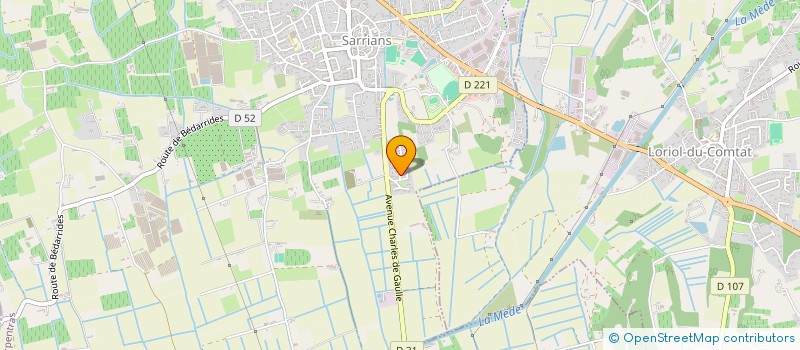 localisation de l'entreprise TEMPLE CRAZY GAME  SARRIANS