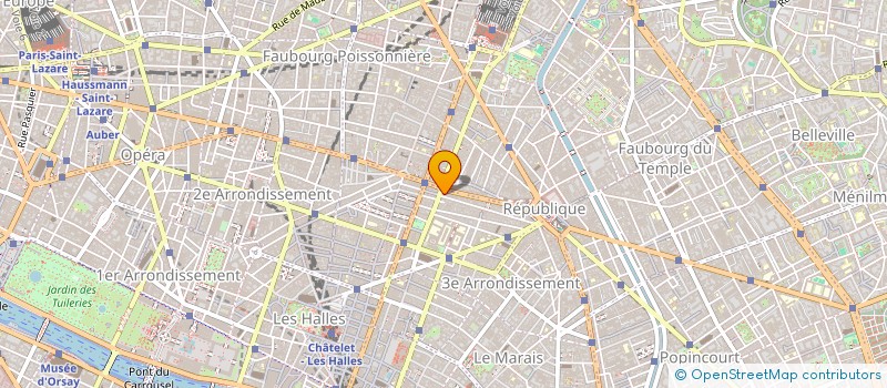 localisation de l'entreprise TEMPLE DE DANSE  PARIS