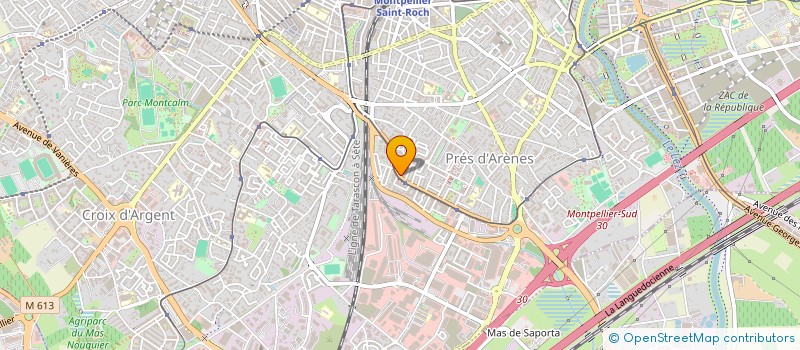 localisation de l'entreprise TEMPLETON CUIVRE 4  MONTPELLIER