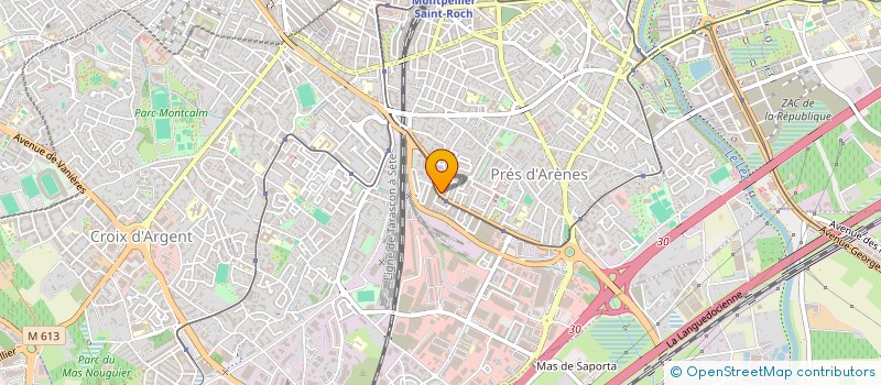 localisation de l'entreprise TEMPLETON EXPLORA à MONTPELLIER