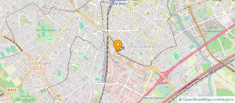 localisation de l'entreprise TEMPLETON SPACE à MONTPELLIER
