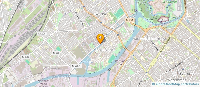 localisation de l'entreprise TEMPLIER à LILLE