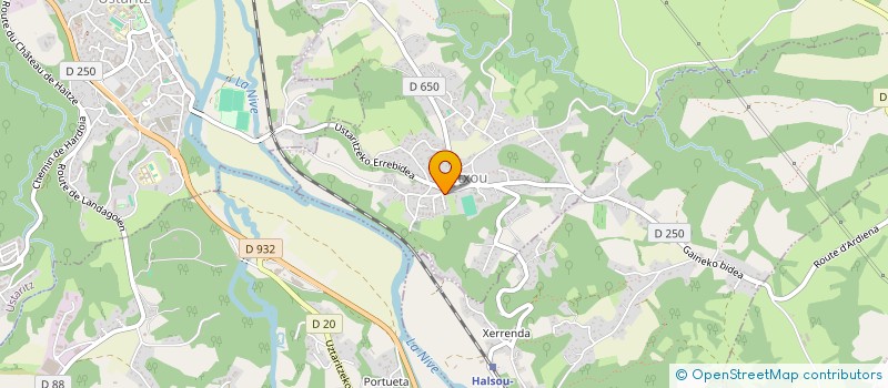 localisation de l'entreprise TEMPLIER STUDIO  JATXOU