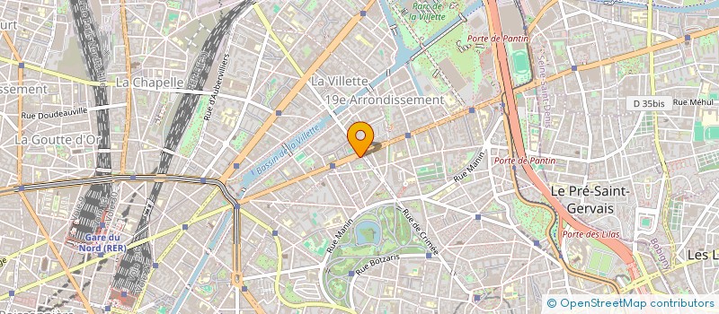 localisation de l'entreprise TEMPO  PARIS