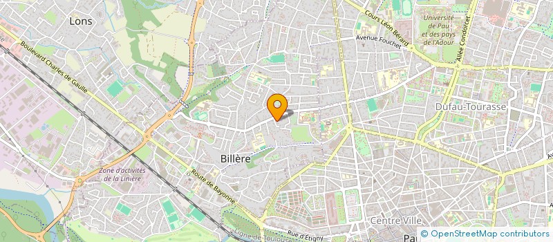 localisation de l'entreprise TEMPO  BILLERE