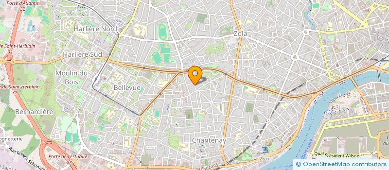 localisation de l'entreprise TEMPO  NANTES