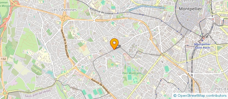localisation de l'entreprise TEMPO à MONTPELLIER