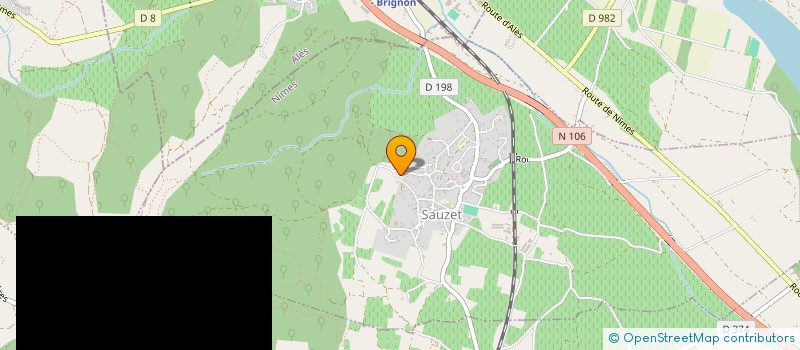 localisation de l'entreprise TEMPO  SAUZET