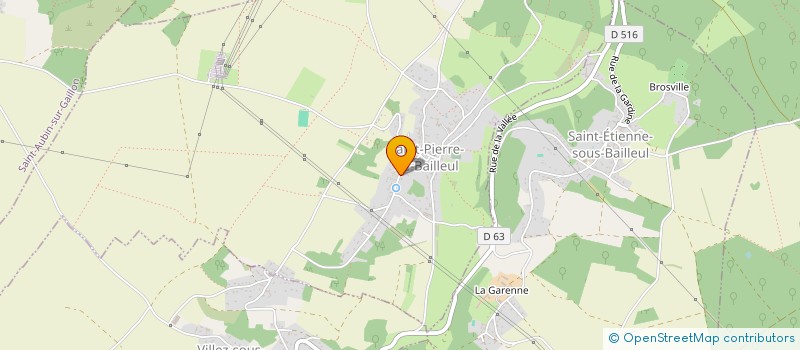 localisation de l'entreprise TEMPO BIEN-ETRE  SAINT-PIERRE-DE-BAILLEUL