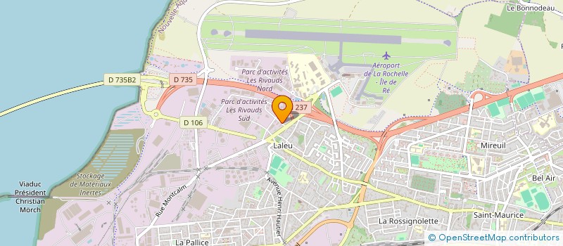 localisation de l'entreprise TEMPO CERAMIQUE  LA ROCHELLE