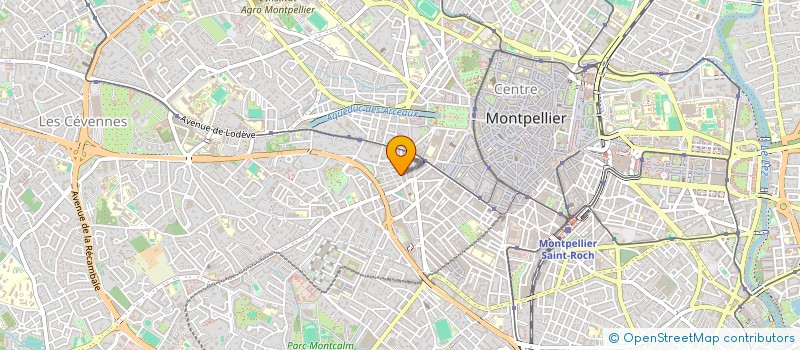 localisation de l'entreprise TEMPO CONTACT à MONTPELLIER