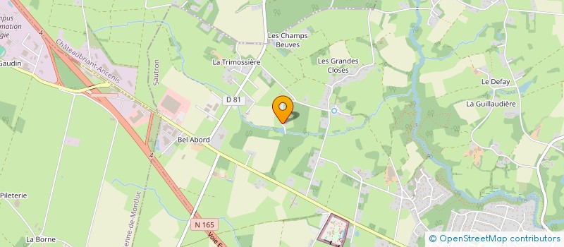 localisation de l'entreprise TEMPO EVENEMENT  SAUTRON