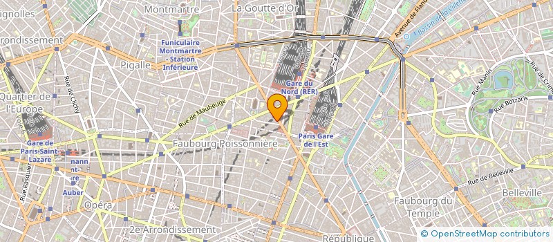 localisation de l'entreprise TEMPO FRANCE  PARIS