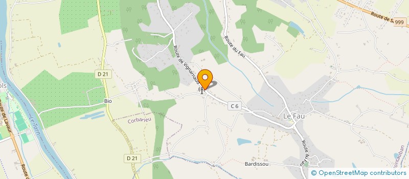 localisation de l'entreprise TEMPO FRUITS  MONTAUBAN