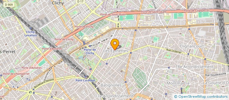 localisation de l'entreprise TEMPO LINK  PARIS