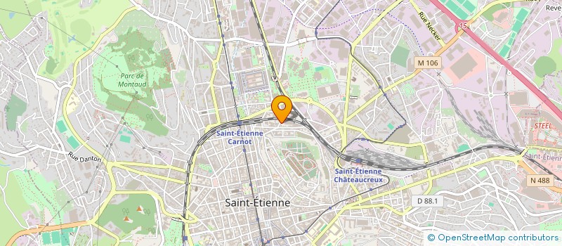 localisation de l'entreprise TEMPO NOI à SAINT-ETIENNE