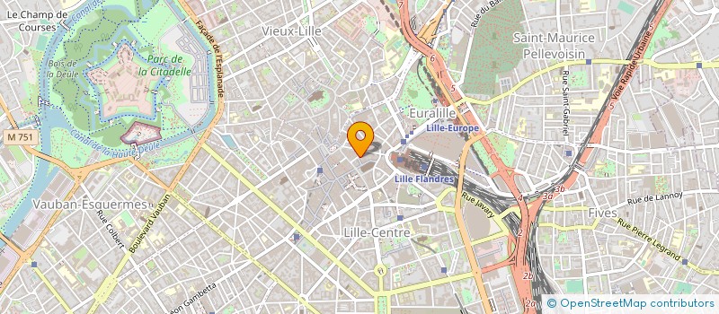 localisation de l'entreprise TEMPO RECORDS à LILLE