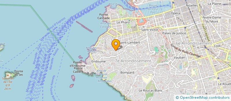 localisation de l'entreprise TEMPO SUD 13  MARSEILLE