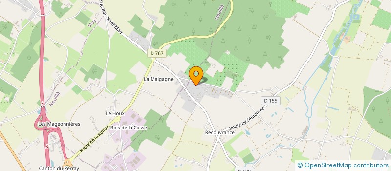 localisation de l'entreprise TEMPO VRAC à ALLONNES