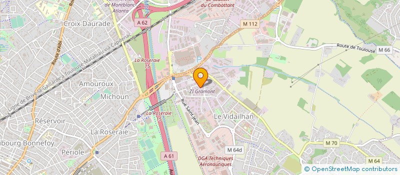 localisation de l'entreprise TEMPOCLIM  BALMA