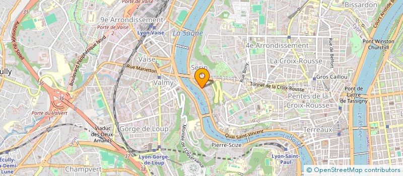 localisation de l'entreprise TEMPODIEM à LYON