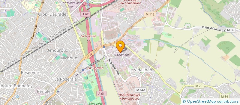 localisation de l'entreprise TEMPOELEC à BALMA