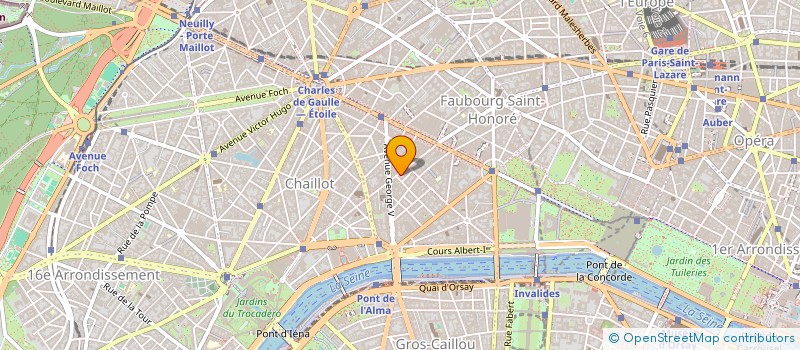 localisation de l'entreprise TEMPOLUX SAS  PARIS