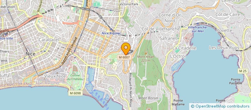 localisation de l'entreprise TEMPOMED à NICE