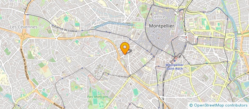 localisation de l'entreprise TEMPORA à MONTPELLIER