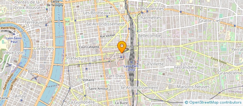 localisation de l'entreprise TEMPORA SAS à LYON