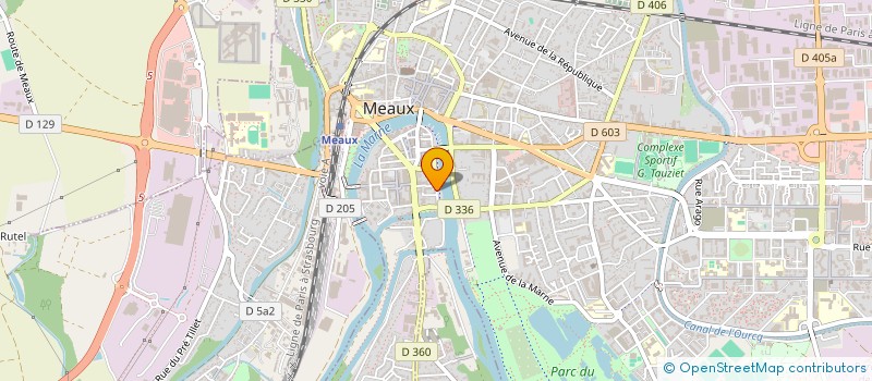 localisation de l'entreprise TEMPORAIRE  MONTCEAUX-LES-MEAUX