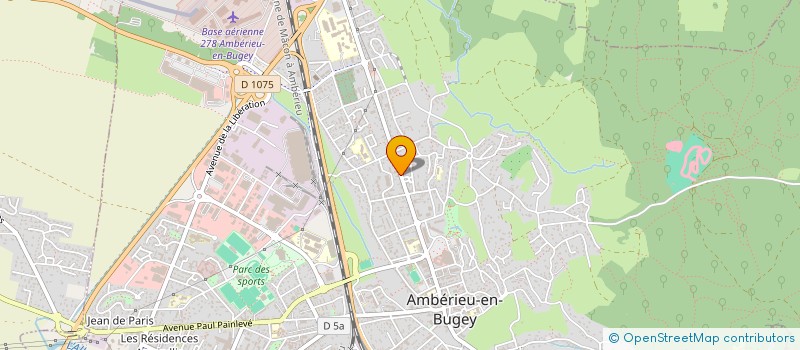 localisation de l'entreprise TEMPORAL  AMBERIEU-EN-BUGEY