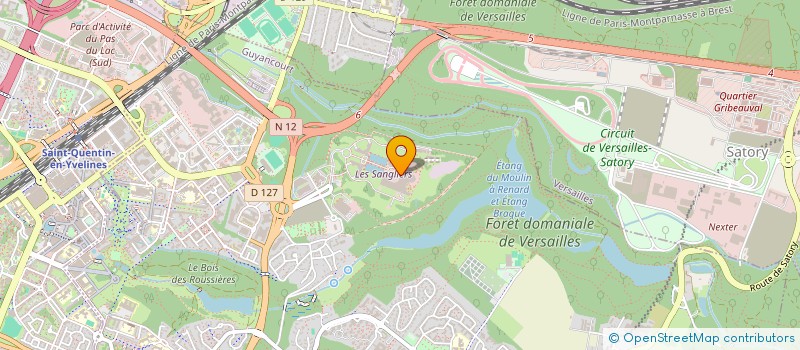 localisation de l'entreprise TEMPORE INVESTISSEMENT  GUYANCOURT