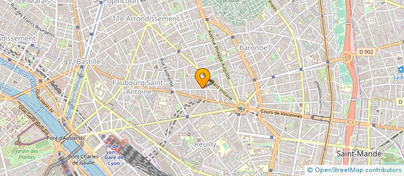 localisation de l'entreprise TEMPORIL INTERIM  PARIS