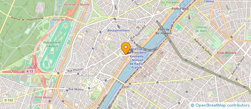 localisation de l'entreprise TEMPORIUM S.A.S.  PARIS