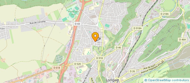 localisation de l'entreprise TEMPOSCENERGY  LONGWY