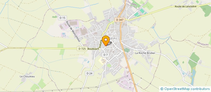 localisation de l'entreprise TEMPOTANGO à SAINT-MARTIN-LA-PALLU