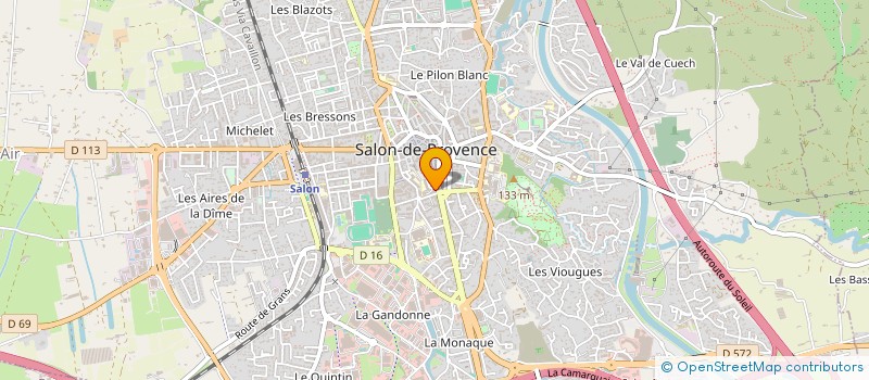 localisation de l'entreprise TEMPREOS  SALON-DE-PROVENCE