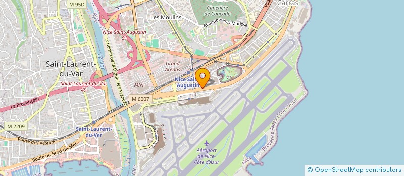 localisation de l'entreprise TEMPRO CONSULTING NICE à NICE