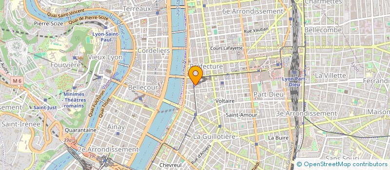 localisation de l'entreprise TEMPRO FRANCE à LYON